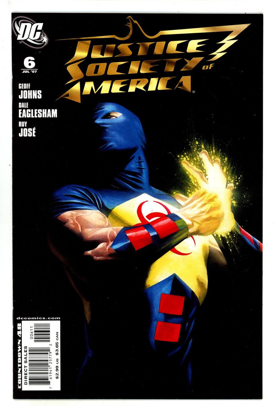 Justice Society of America Vol 3 6 Mid Grade (2007) 