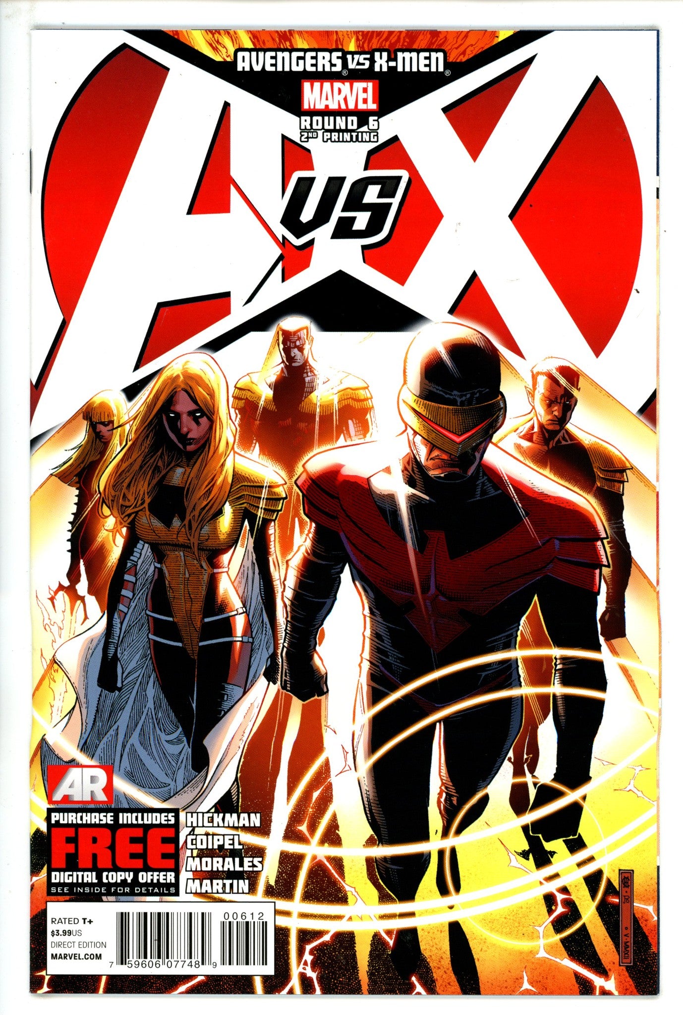 Avengers vs. X-Men 6 High Grade (2012) 2nd Print 