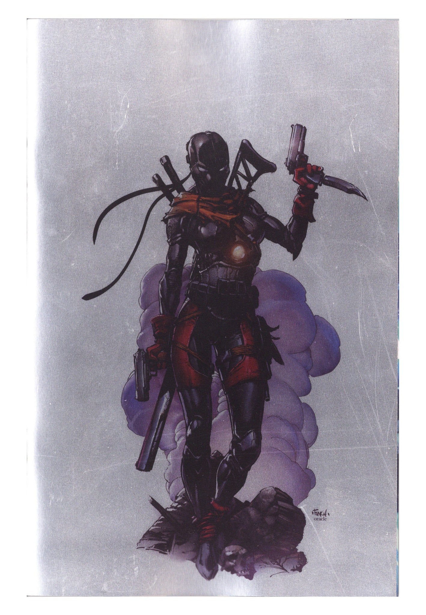 Final Boss Masked Vigilante  1 Finch  Foil Virgin Incentive NM   (2026)