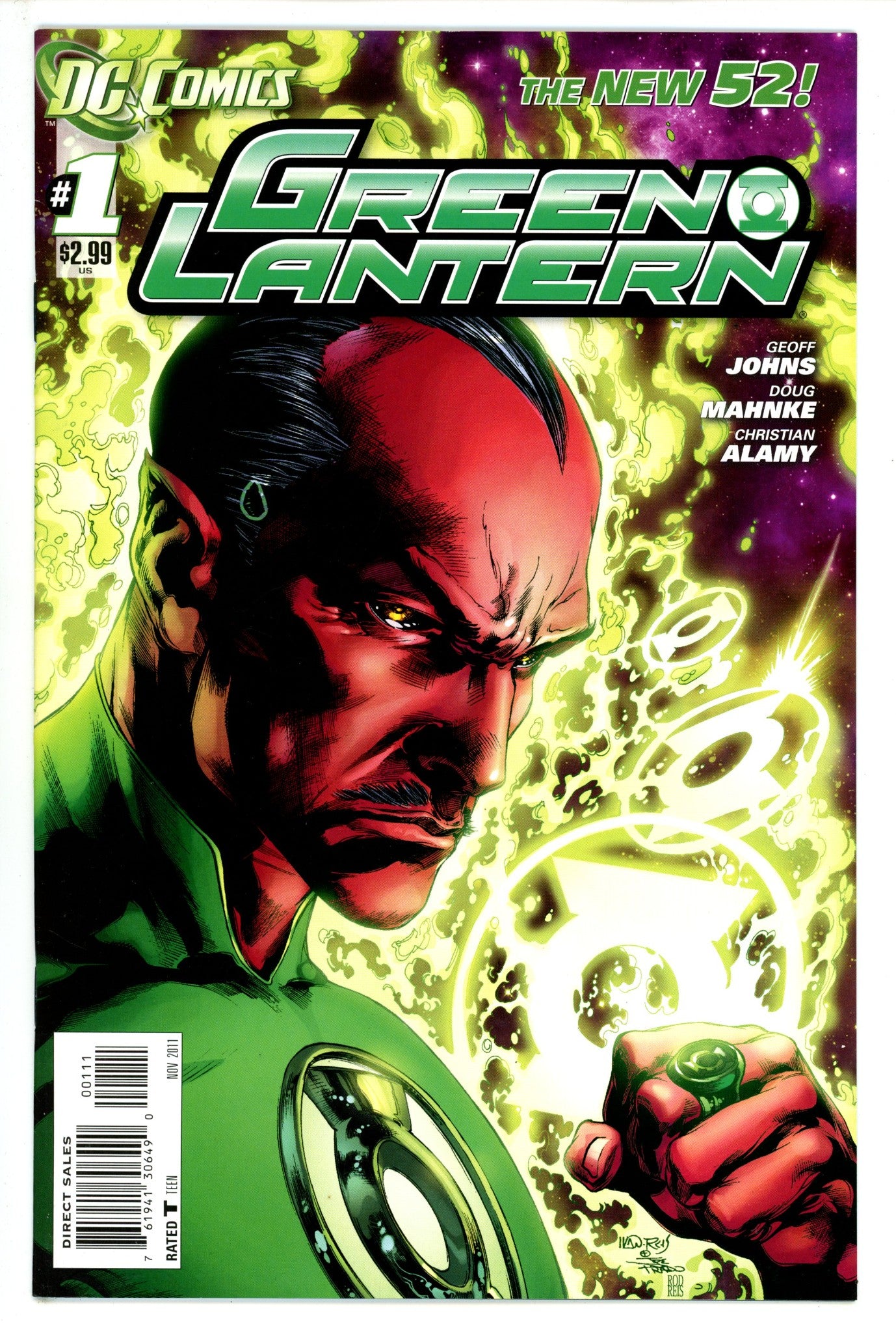 Green Lantern Vol 5 1 Mid Grade (2011) 