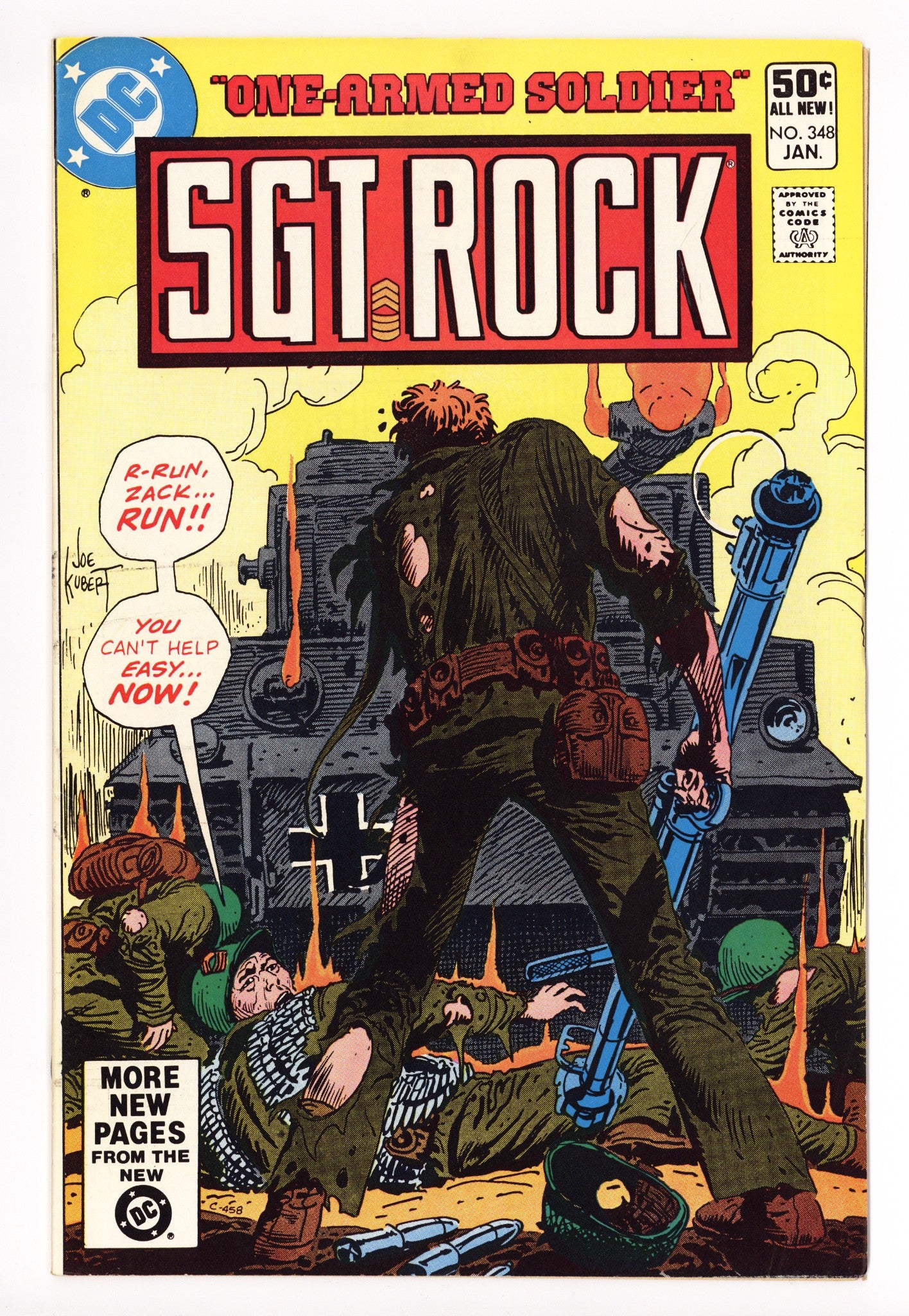 Sgt. Rock Vol 1 348  Mid Grade   (1981)        
