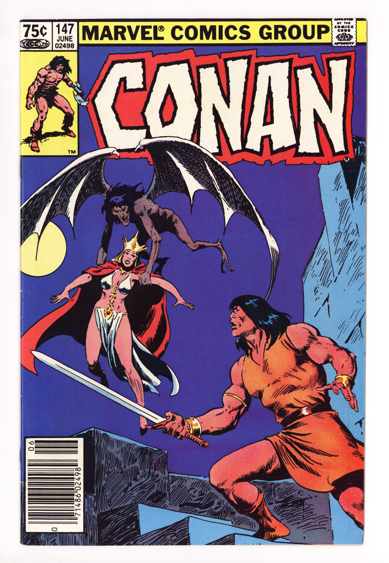 Conan the Barbarian Vol 1 147 Mid Grade (1983) Canadian Price Variant 