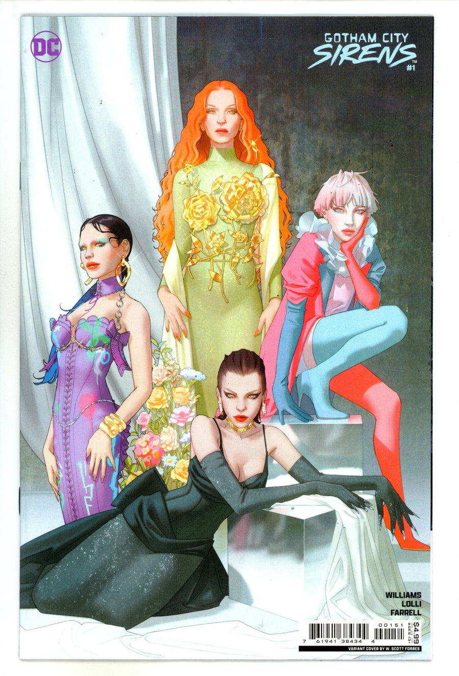 Gotham City Sirens Vol 2 1 Forbes Variant (2024)