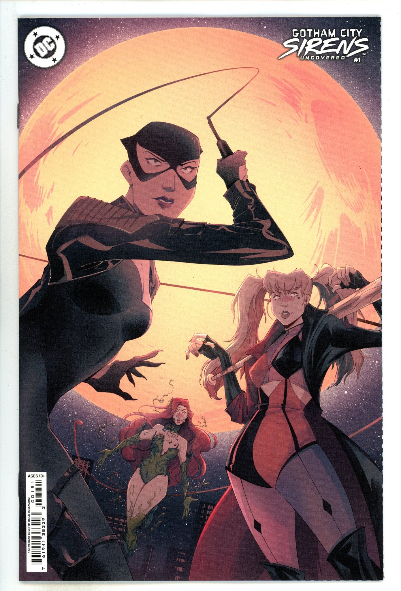 Gotham City Sirens Uncovered 1 Rosenlund Incentive Variant NM (2024)