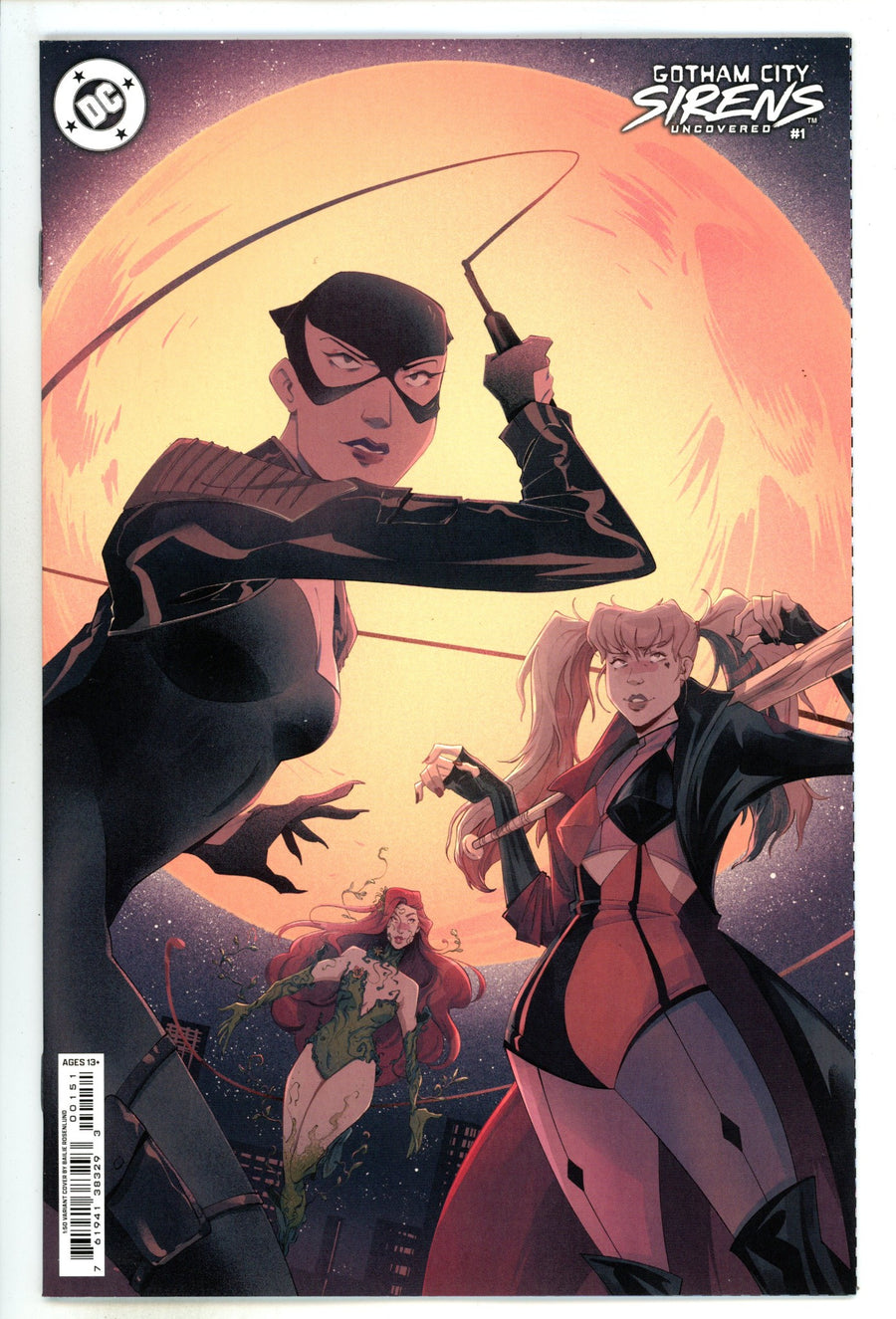 Gotham City Sirens Uncovered 1 Rosenlund Incentive Variant NM (2024)