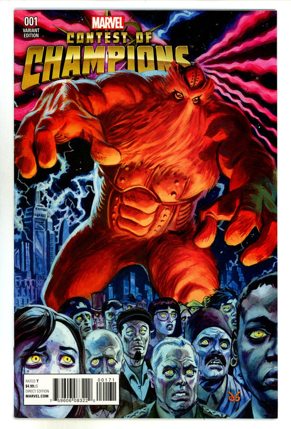 Contest of Champions 1 High Grade (2015) Brereton Incentive Variant