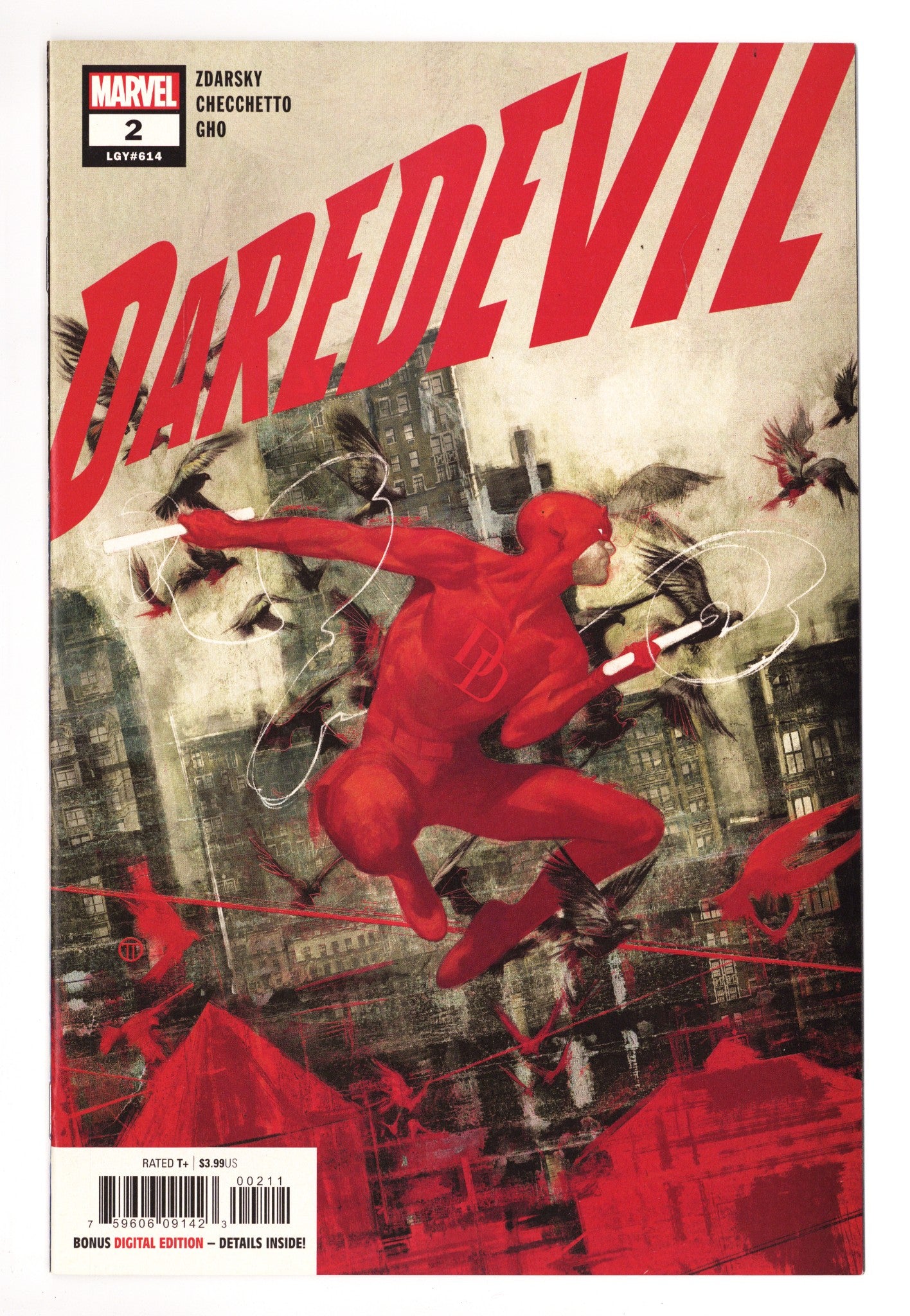 Daredevil Vol 6 2 (614) VF/NM (9.0) (2019) 