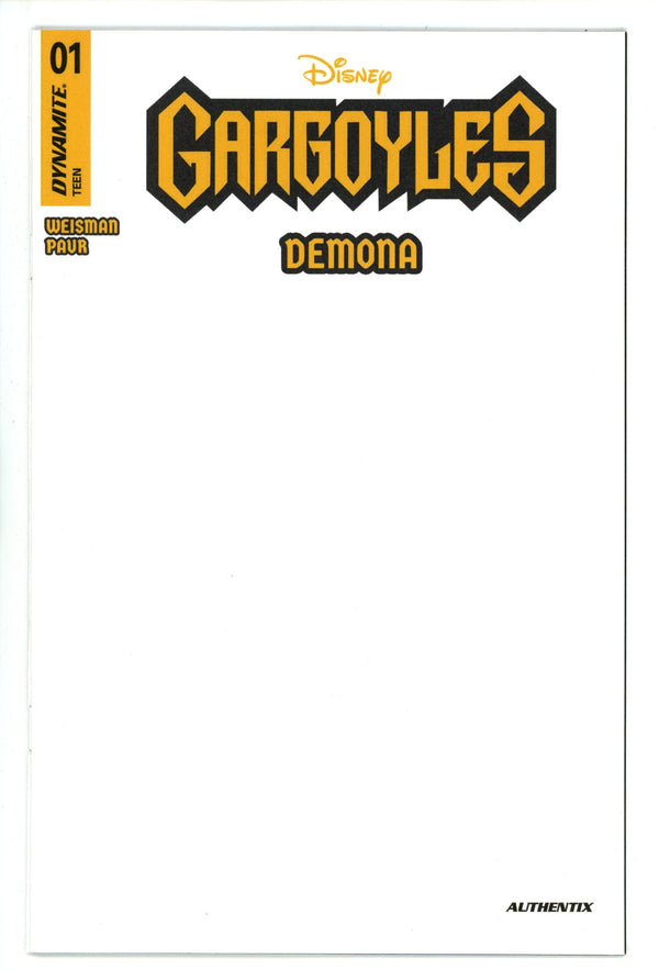 Gargoyles Demona 1 Blank Variant (2025)
