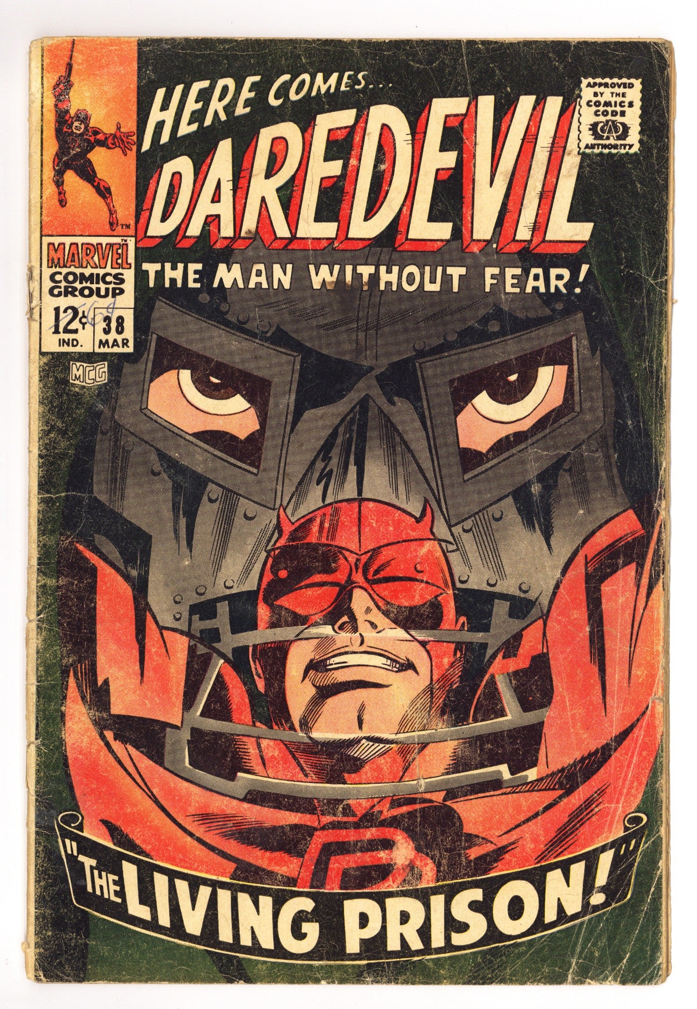 Daredevil Vol 1 38 GD (2.0) (1968) 