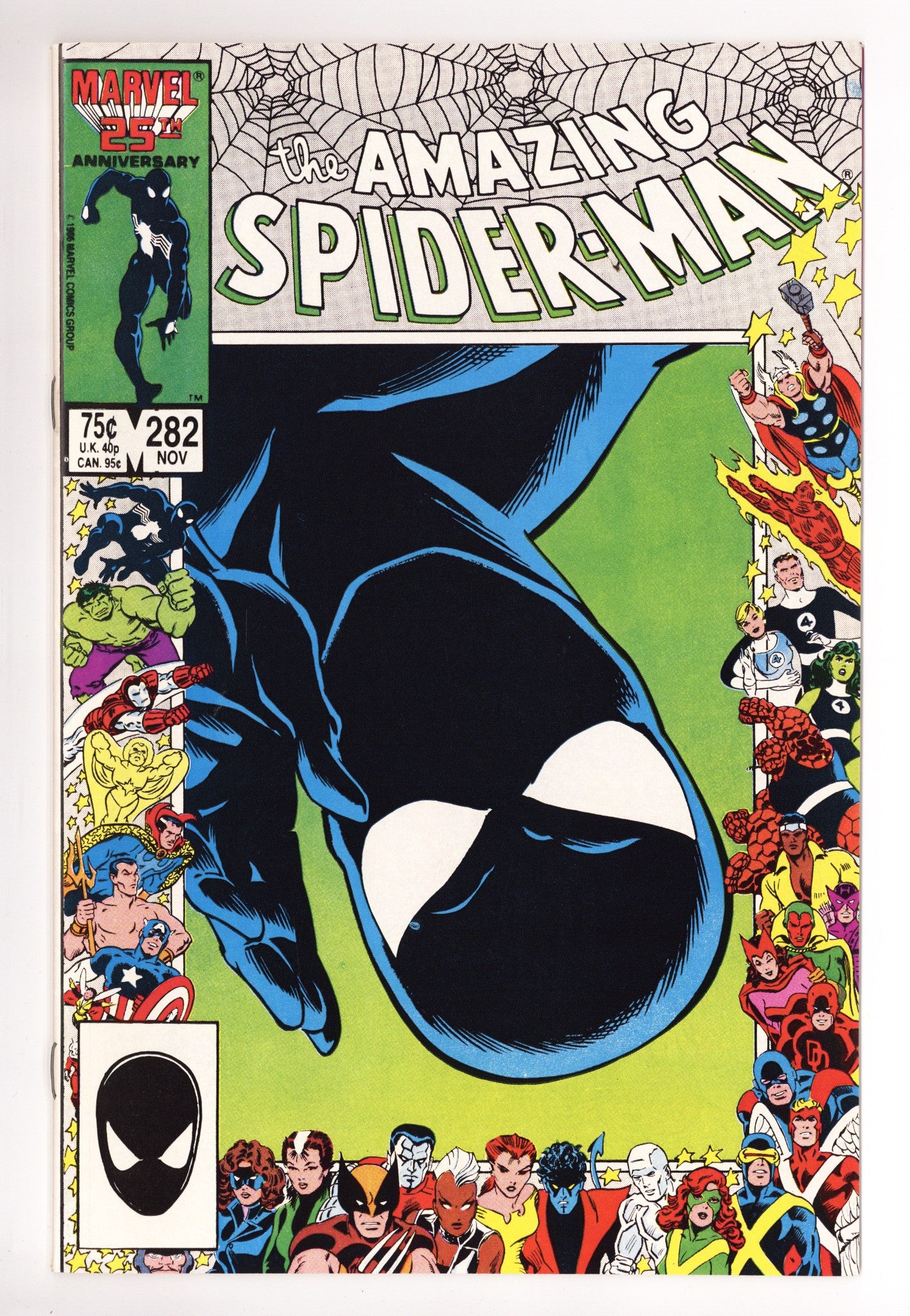 The Amazing Spider-Man Vol 1 282 NM- (9.2) (1986) 