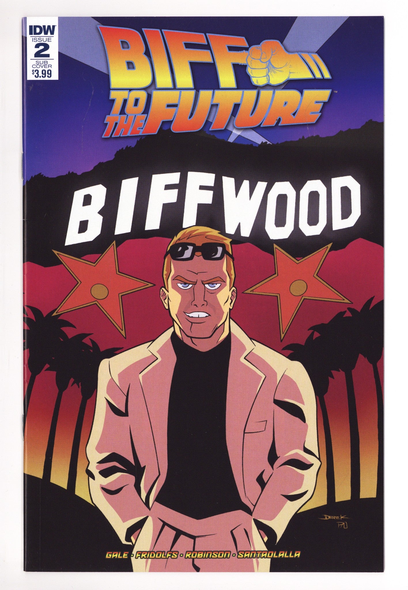 Back to the Future: Biff to the Future 2 Mid Grade (2017) Fridolfs Variant 