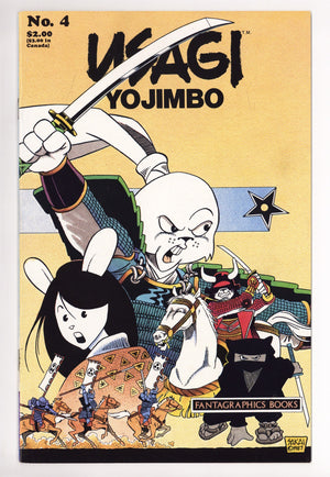 Usagi Yojimbo Vol 1 4 VF (8.0) (1987)
