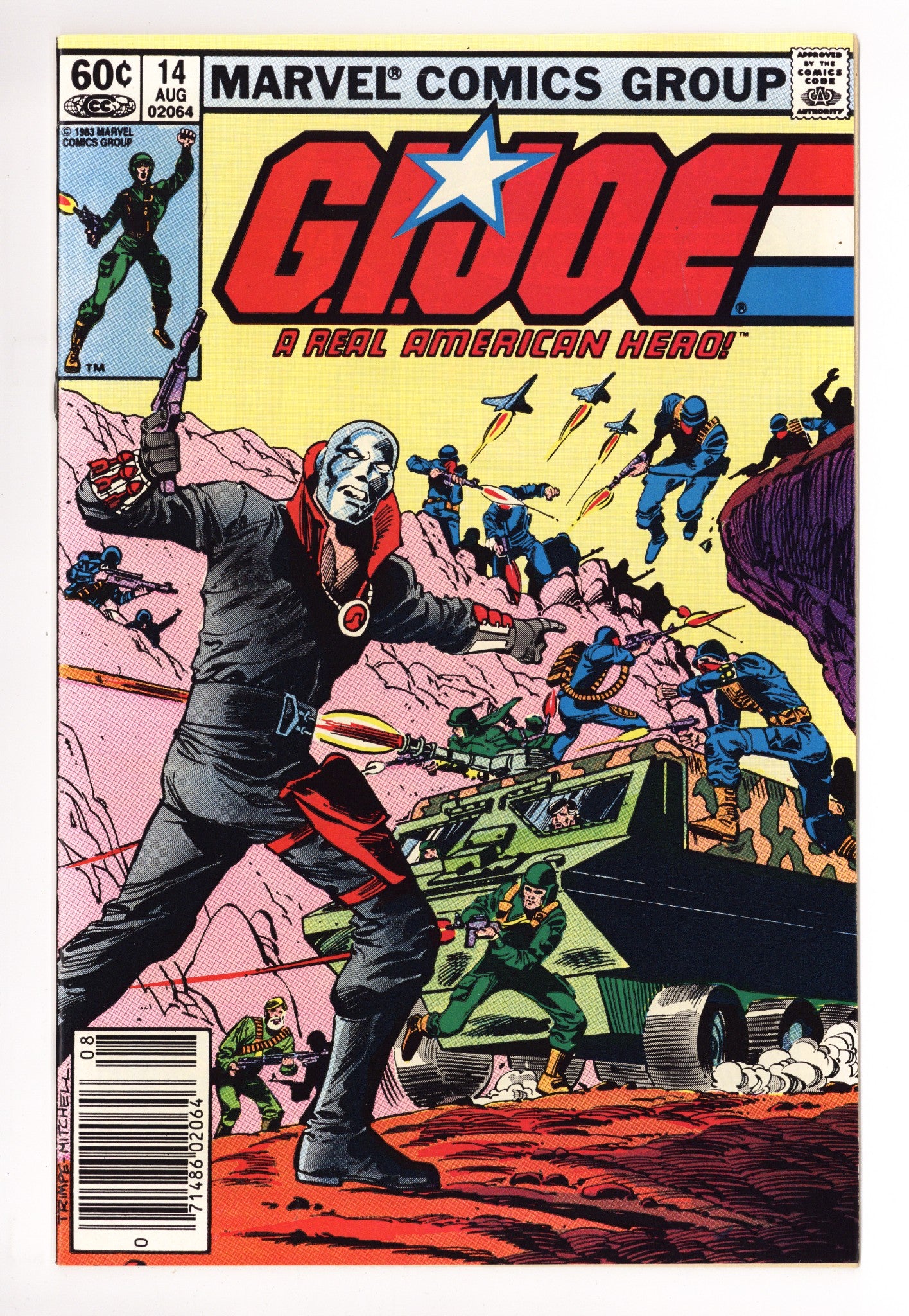 G.I. Joe, A Real American Hero 14 FN/VF (7.0) (1983) Newsstand 