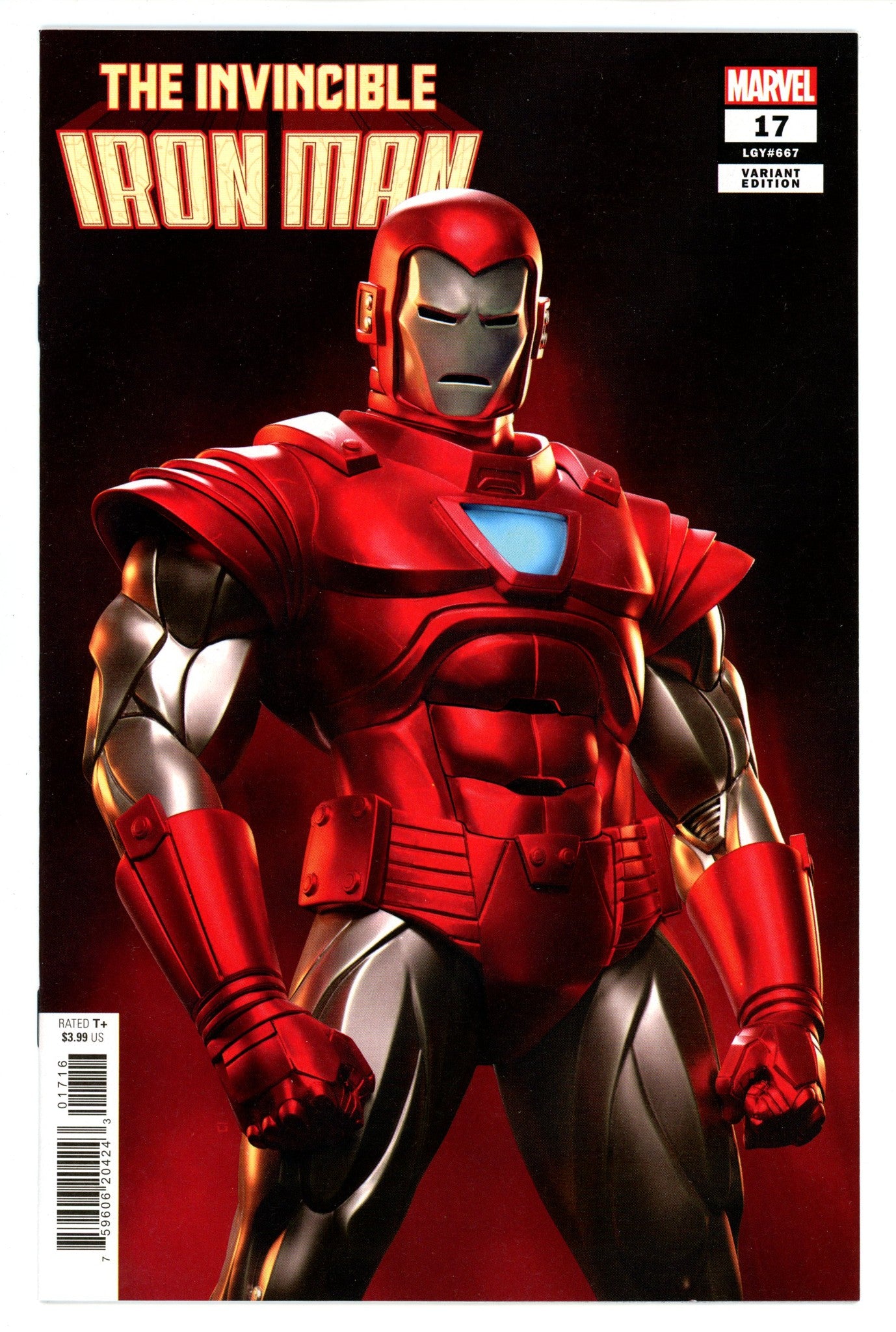 Invincible Iron Man Vol 4 17 Grassetti Incentive Variant NM (2024)