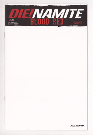 Dienamite Blood Red 1 Blank Variant (2025)