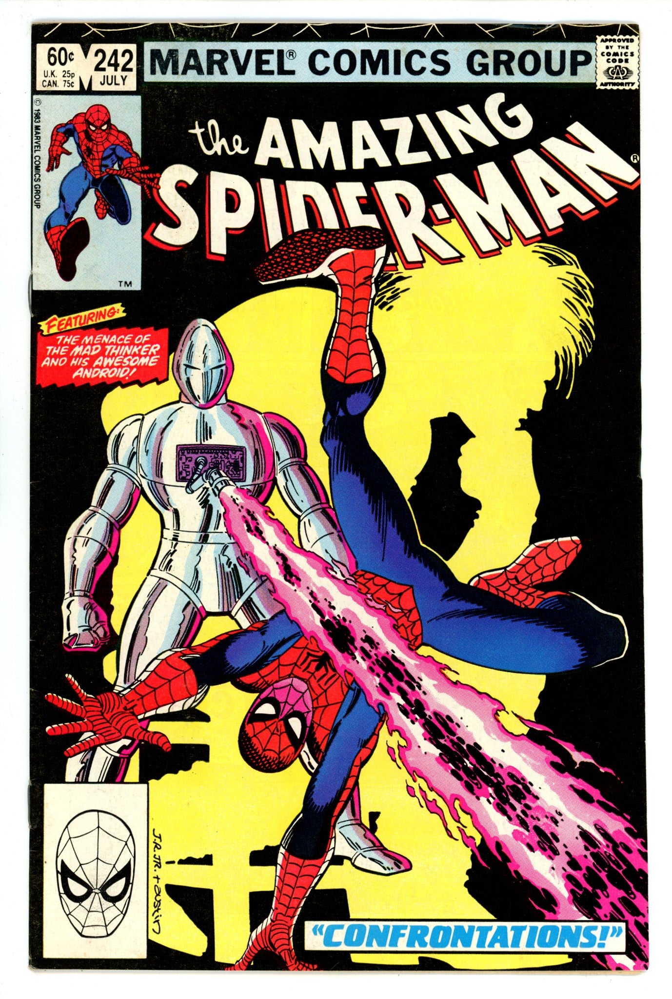 The Amazing Spider-Man Vol 1 242 VF- (7.5) (1983) 