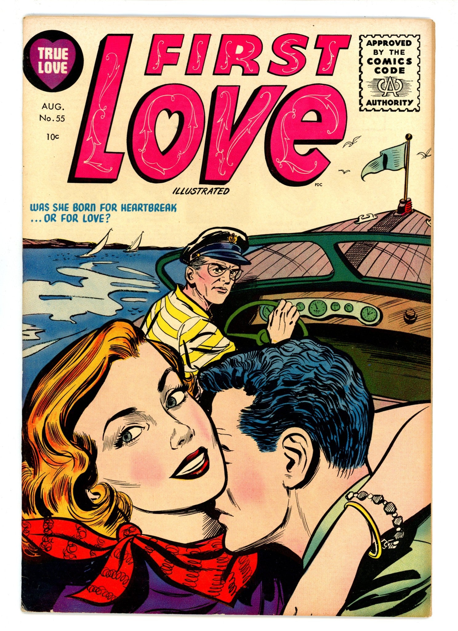 First Love Illustrated 55 VF+ (8.5) (1955) 