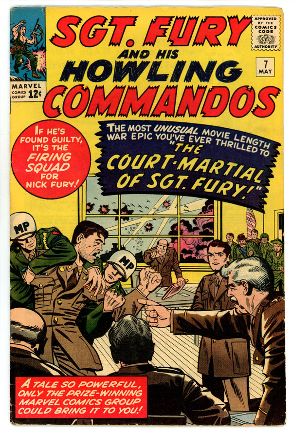 Sgt. Fury 7 VG/FN (5.0) (1964)