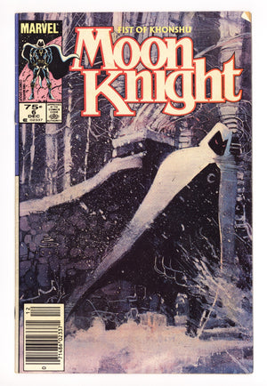 Moon Knight Vol 2 6 Low Grade (1985) Canadian Price Variant