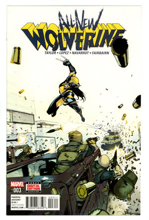 All-New Wolverine 3 High Grade (2016)