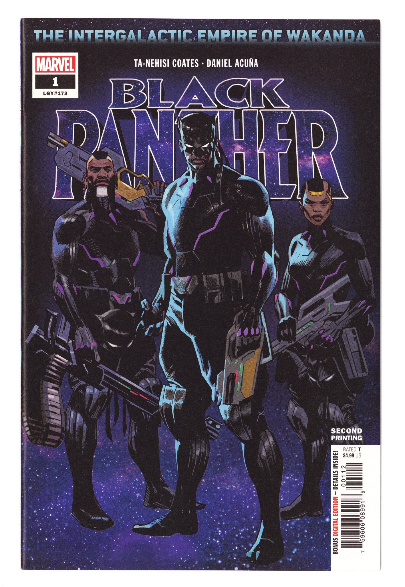Black Panther Vol 7 1 (173) High Grade (2018) 2nd Print 