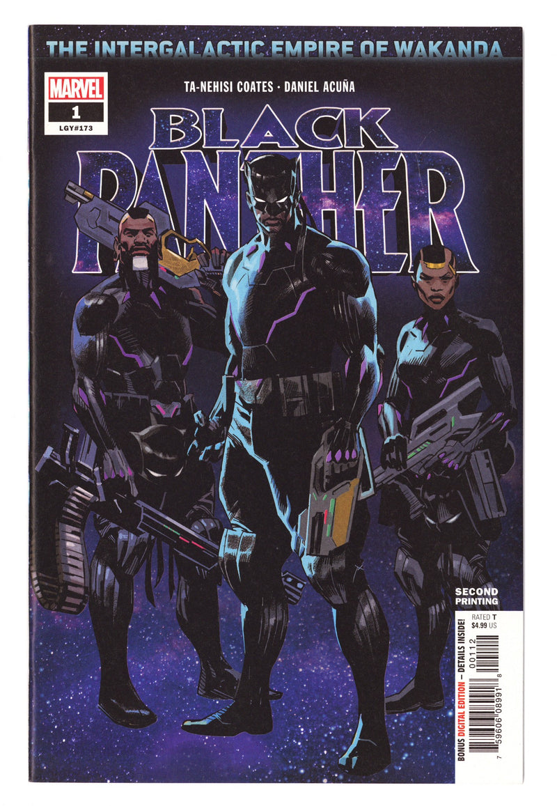 Black Panther Vol 7 1 (173) High Grade (2018) 2nd Print 