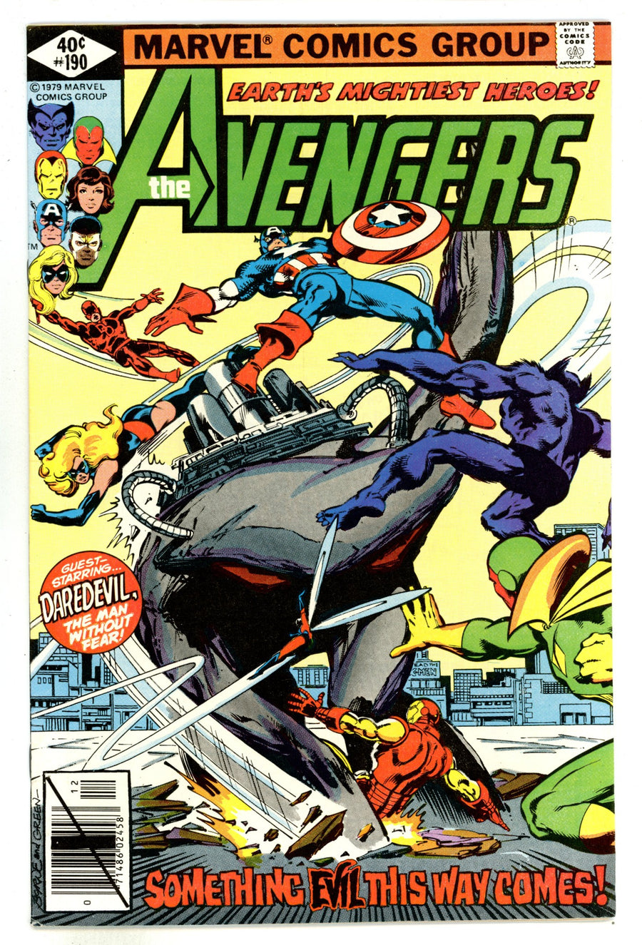 The Avengers Vol 1 190  VF- (7.5)   (1979)        
