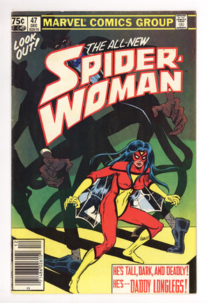 Spider-Woman Vol 1 47 Low Grade (1982) Canadian Price Variant