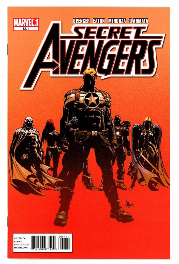 Secret Avengers Vol 1 12.1 High Grade (2011)