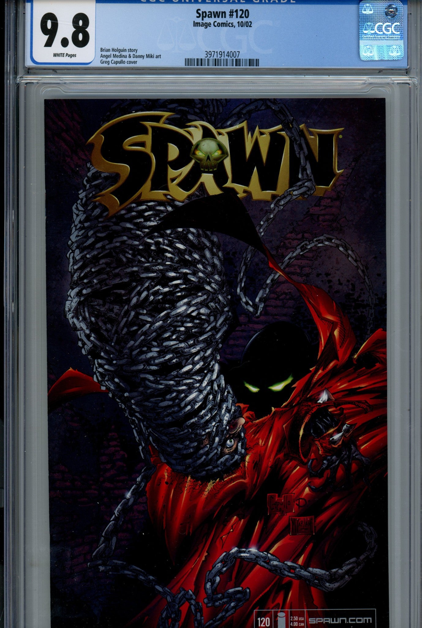 Spawn 120 CGC 9.8 (NM/M) (2002) 