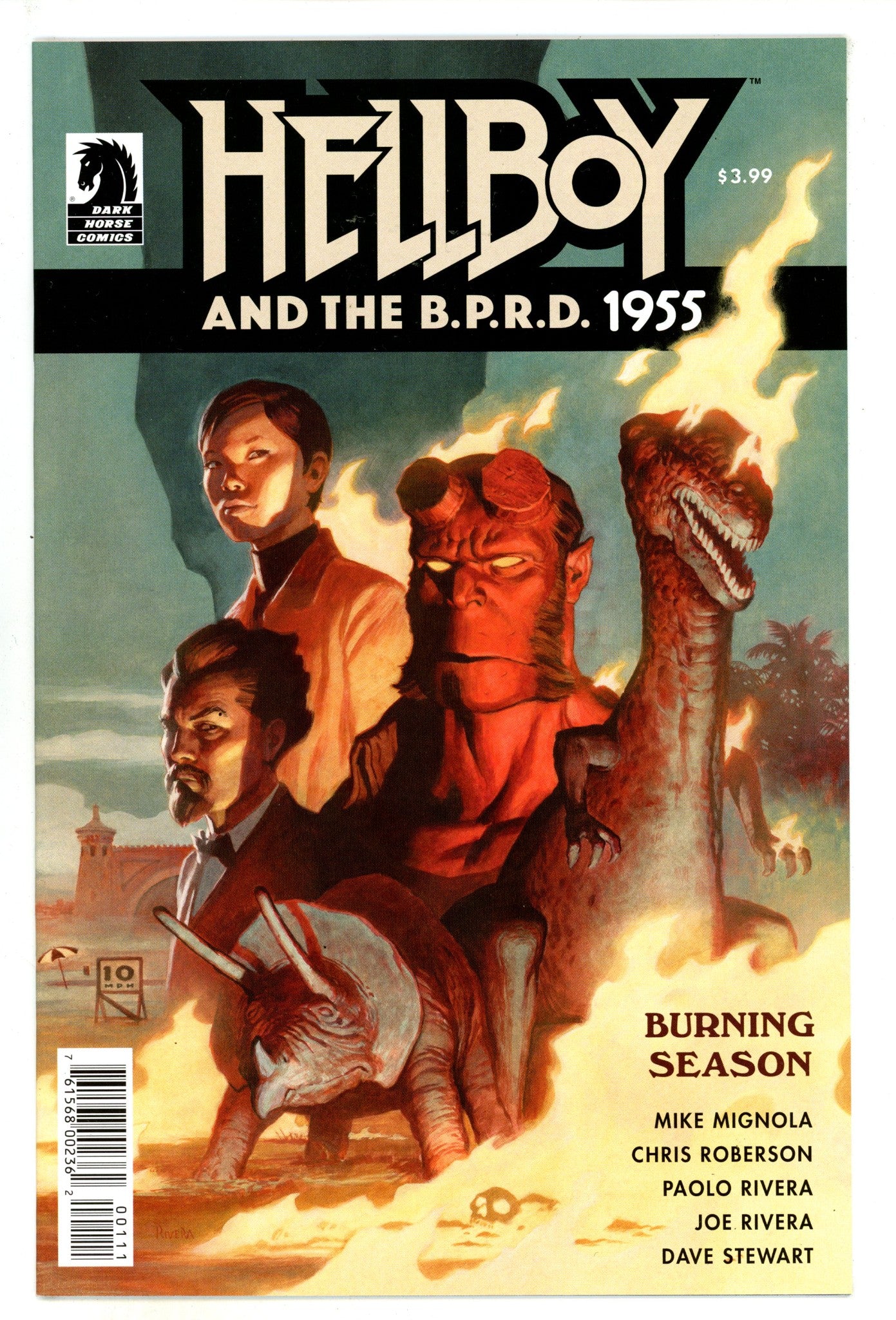 Hellboy and the B.P.R.D.: 1955 - Burning Season   20  High Grade   (2018)        
