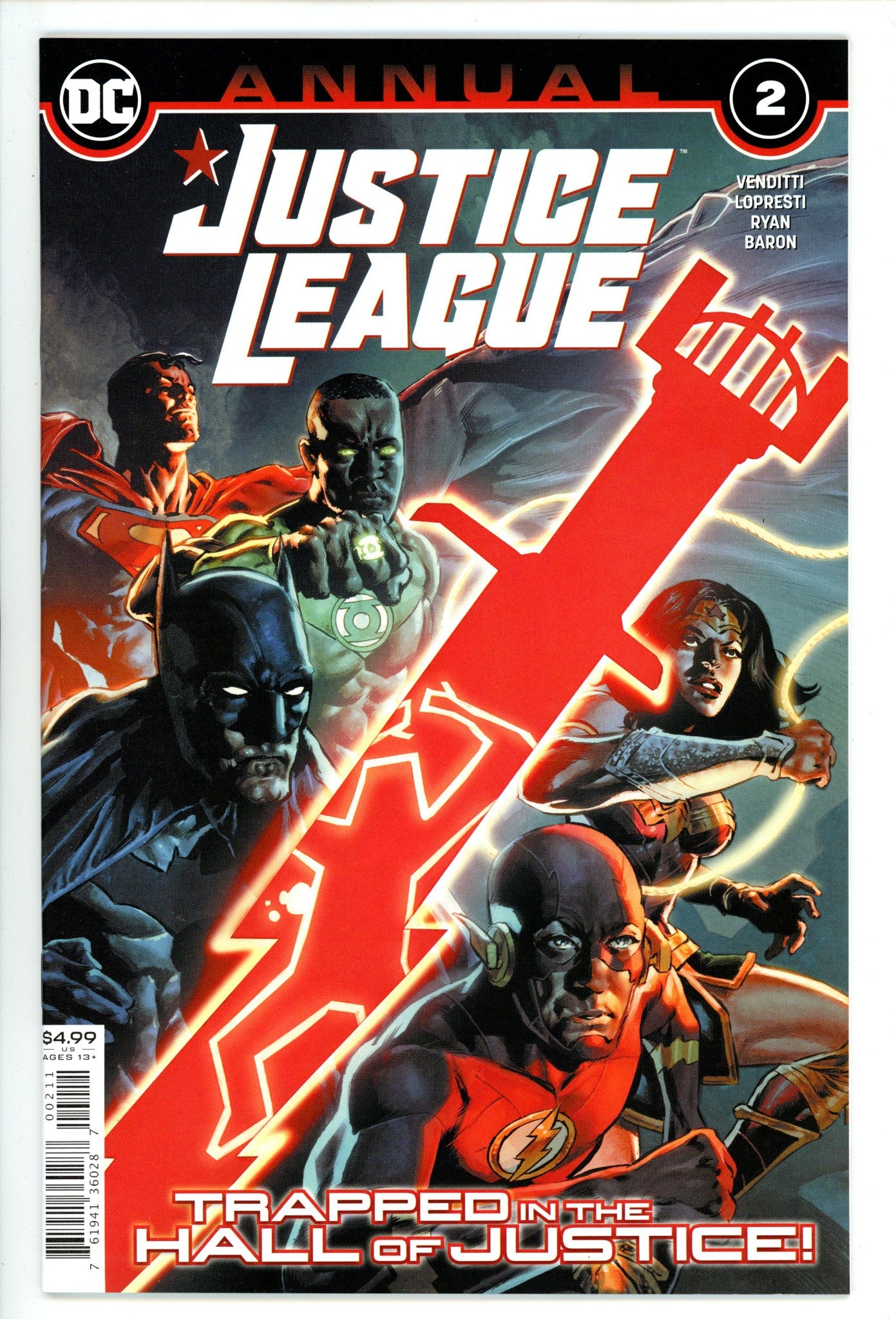 Justice League Annual Vol 3 2 High Grade (2020) 