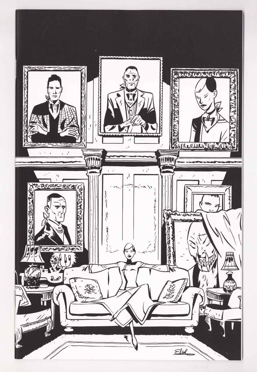 Fall of the House of Slaughter   1  NM (9.4)   (2026) Charretier B&W Virgin Incentive Variant  