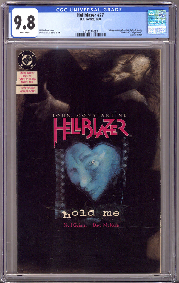 Hellblazer Vol 1 27 CGC 9.8 (NM/M) (1990)