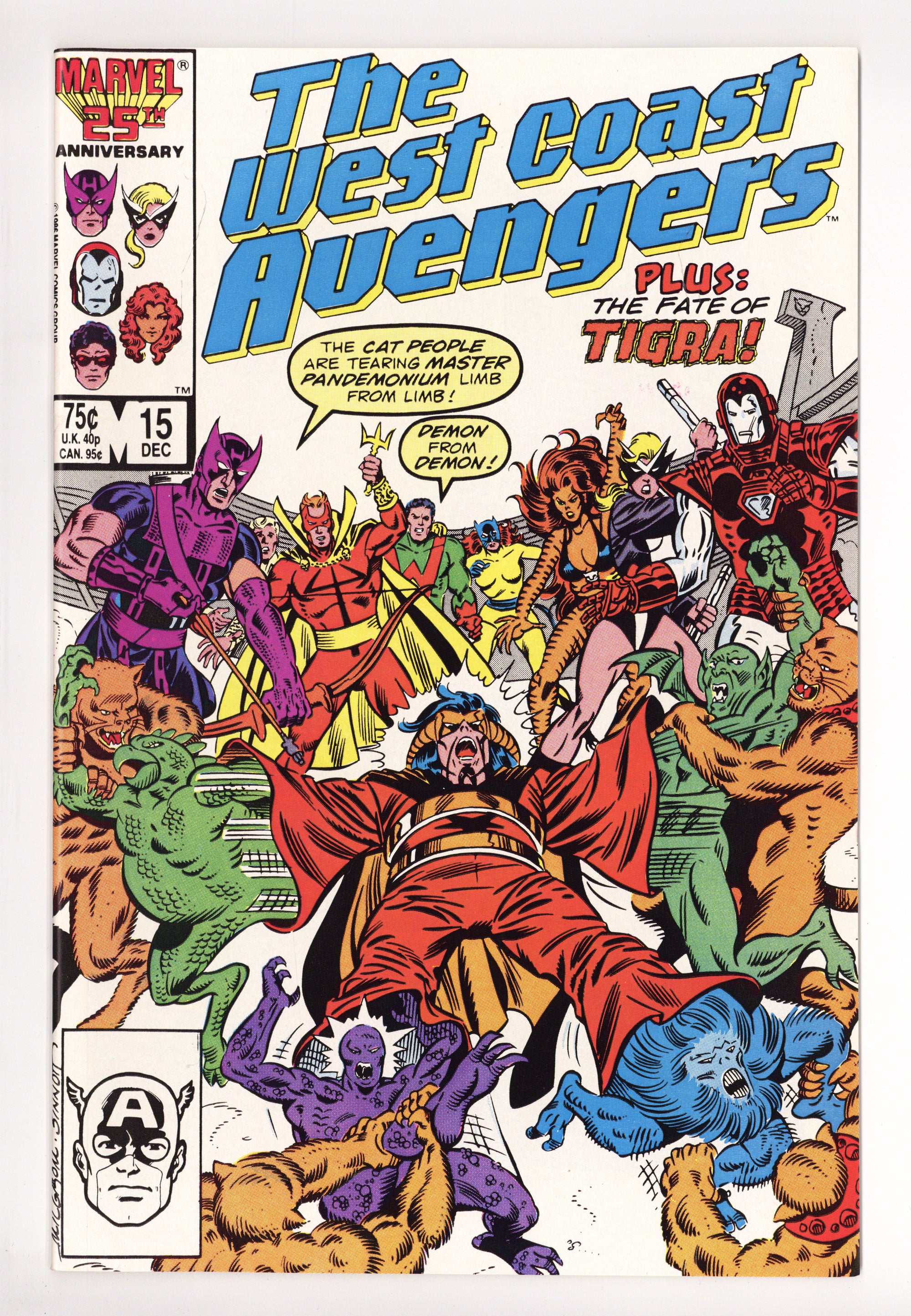 West Coast Avengers Vol 2 15 High Grade (1986) 