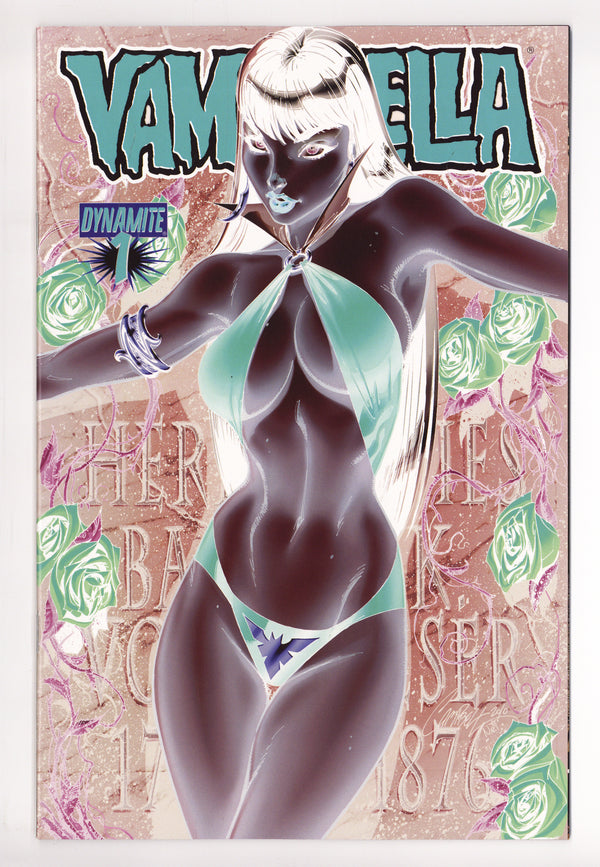 Vampirella Vol 1 1 NM- (9.2) (2010) Campbell Negative Incentive Variant