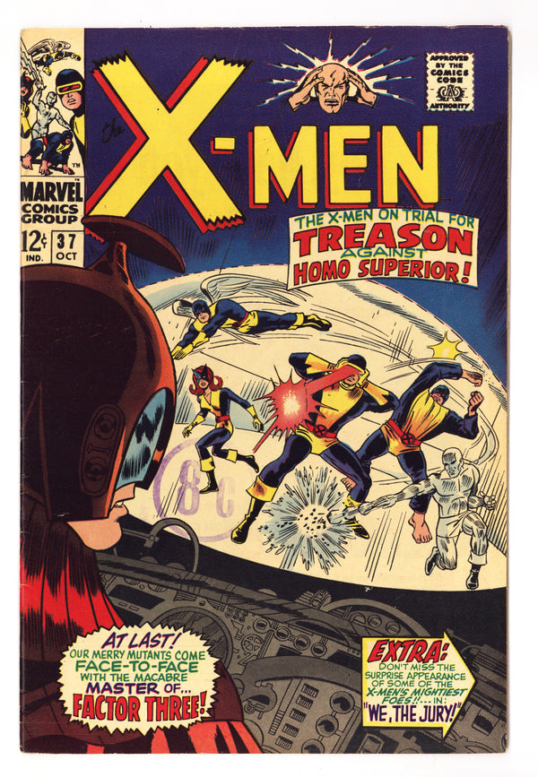 The X-Men Vol 1 37  FN/VF (7.0)   (1967)