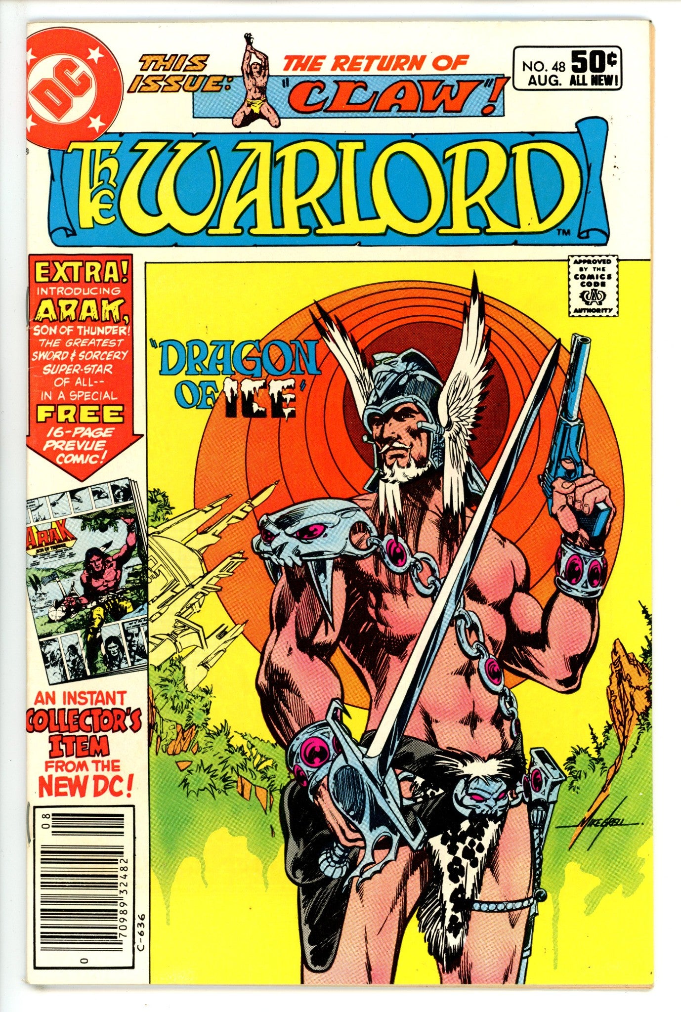 Warlord Vol 1 48 Newsstand (1981)