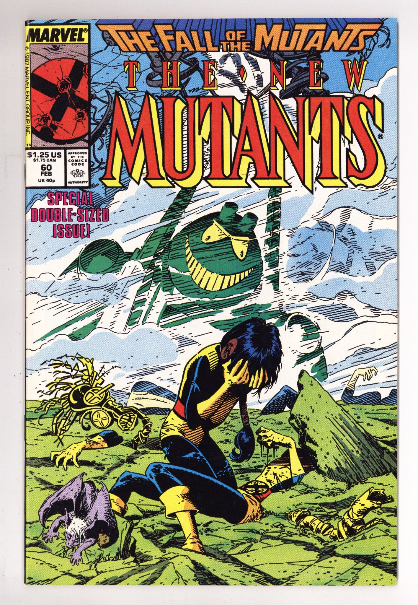 The New Mutants Vol 1 60 High Grade (1988) 