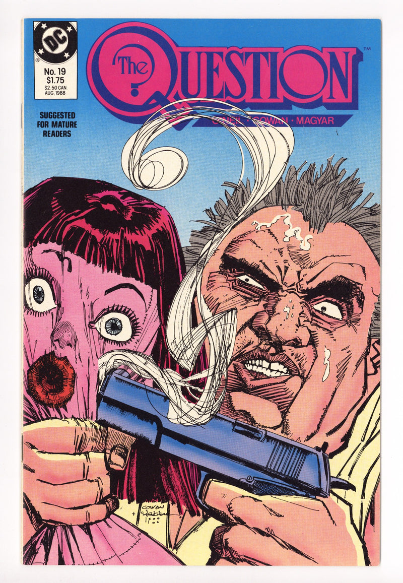 The Question Vol 1 19 Mid Grade (1988) 