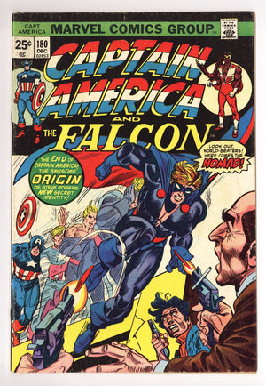 Captain America Vol 1 180 VG+ (4.5) (1974)