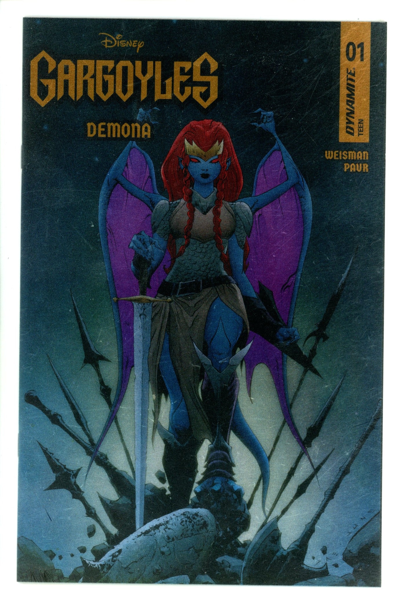 Gargoyles Demona 1 Lee Foil Incentive Variant NM- (2025)