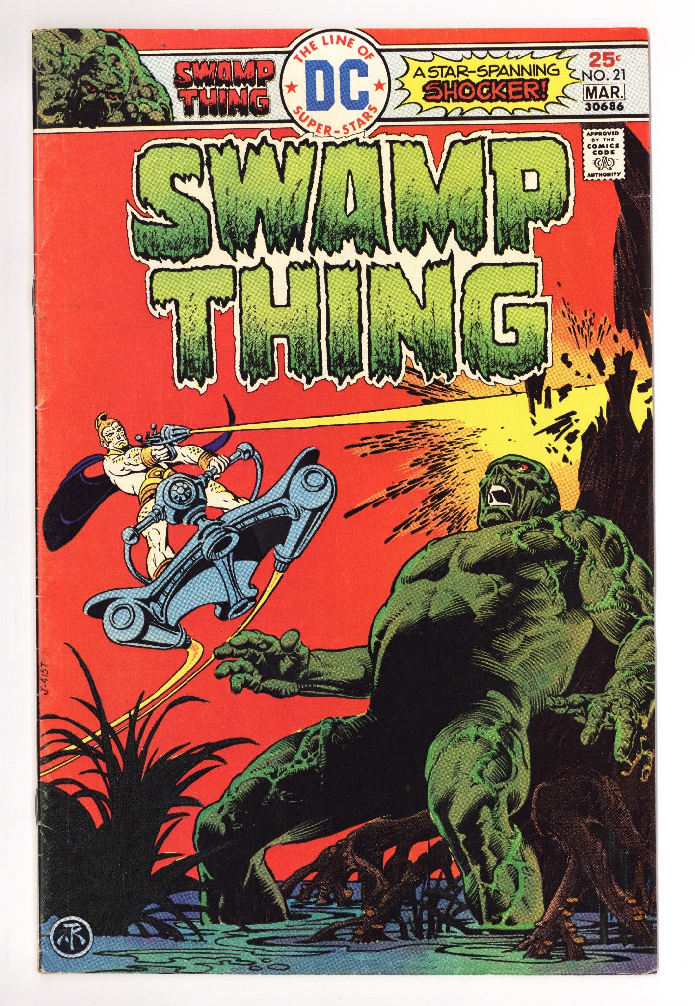 Swamp Thing Vol 1 21 FN (6.0) (1976) 