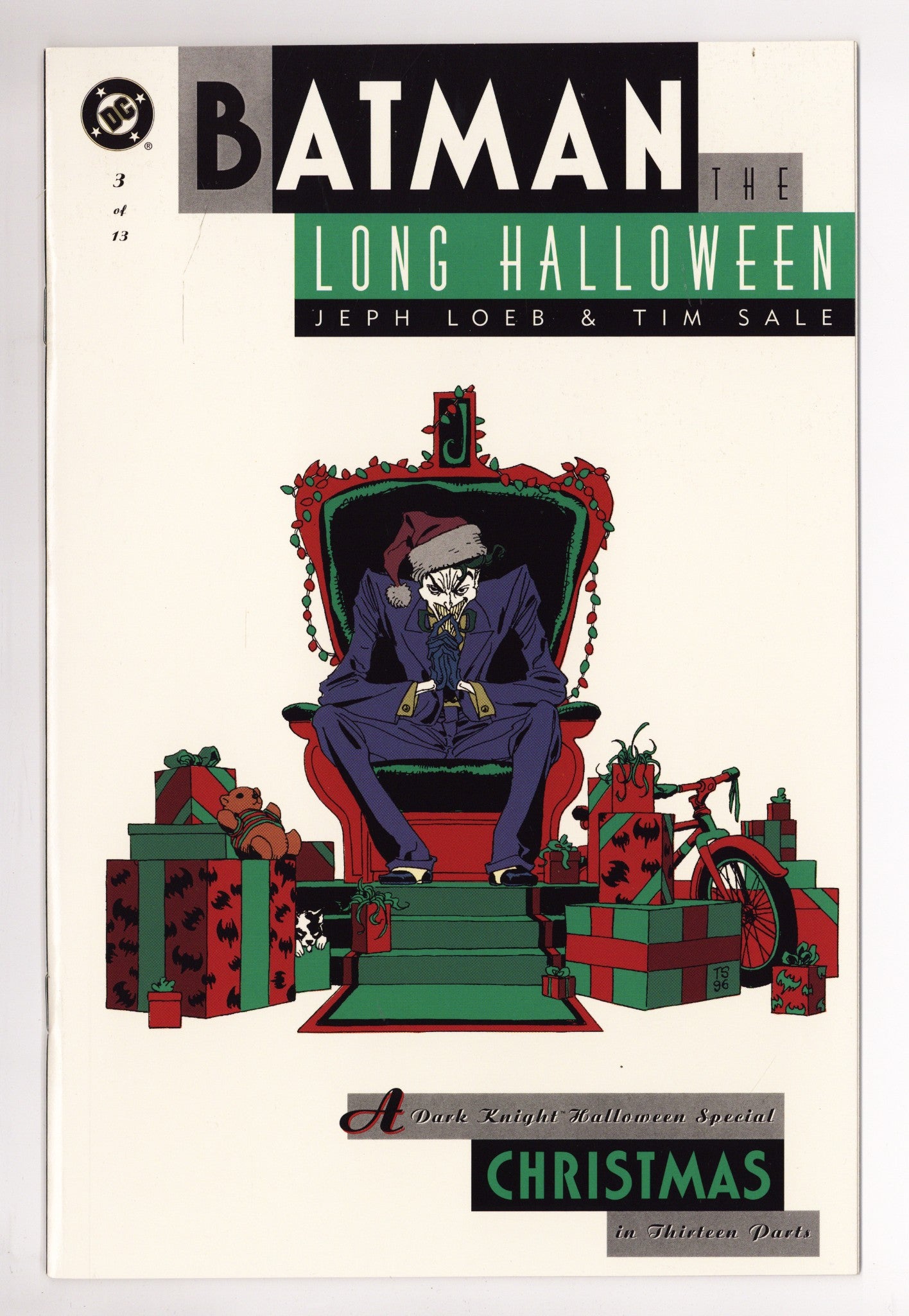 Batman: The Long Halloween 3 NM- (9.2) (1997) 