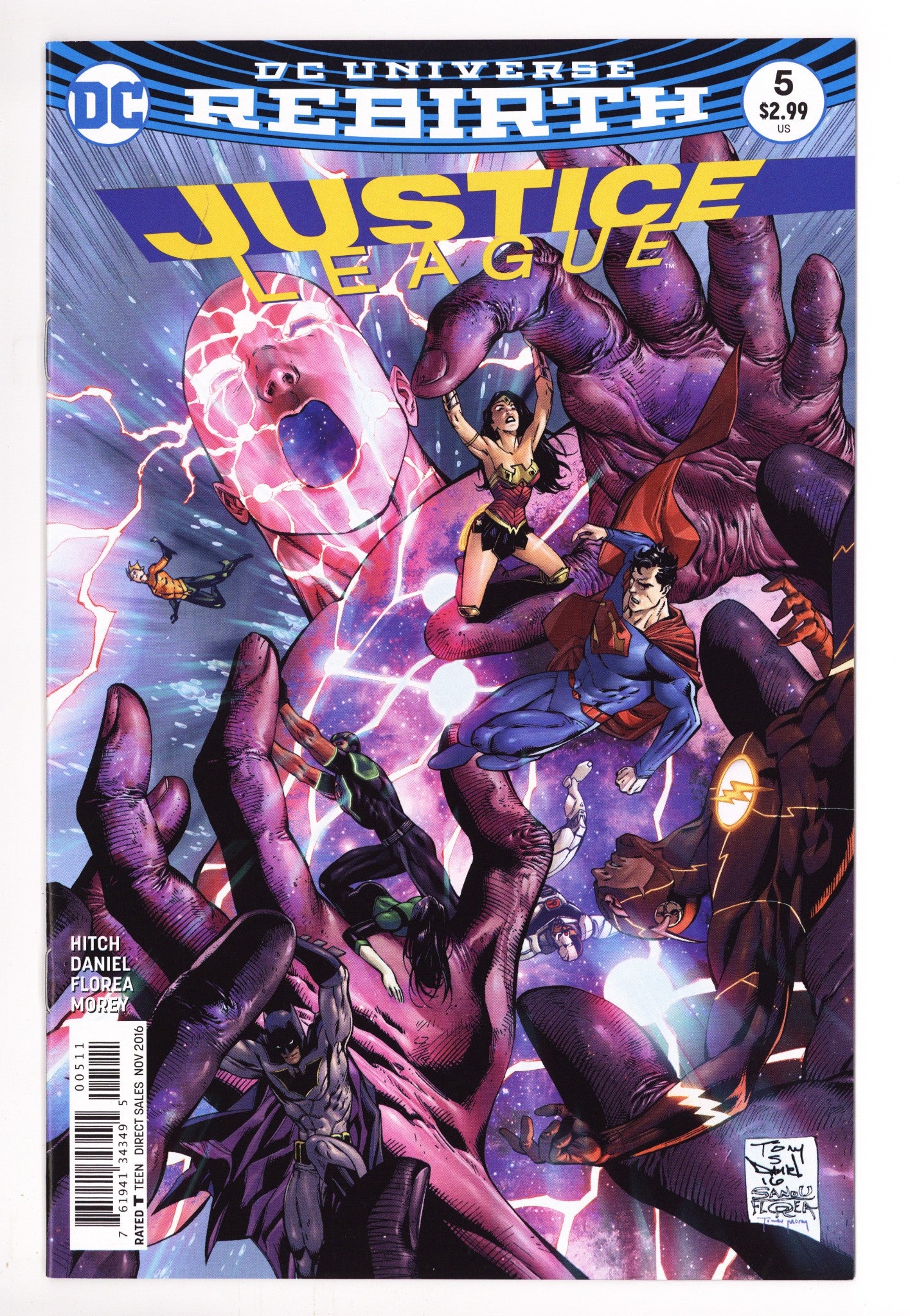 Justice League Vol 2 5 High Grade (2016) 