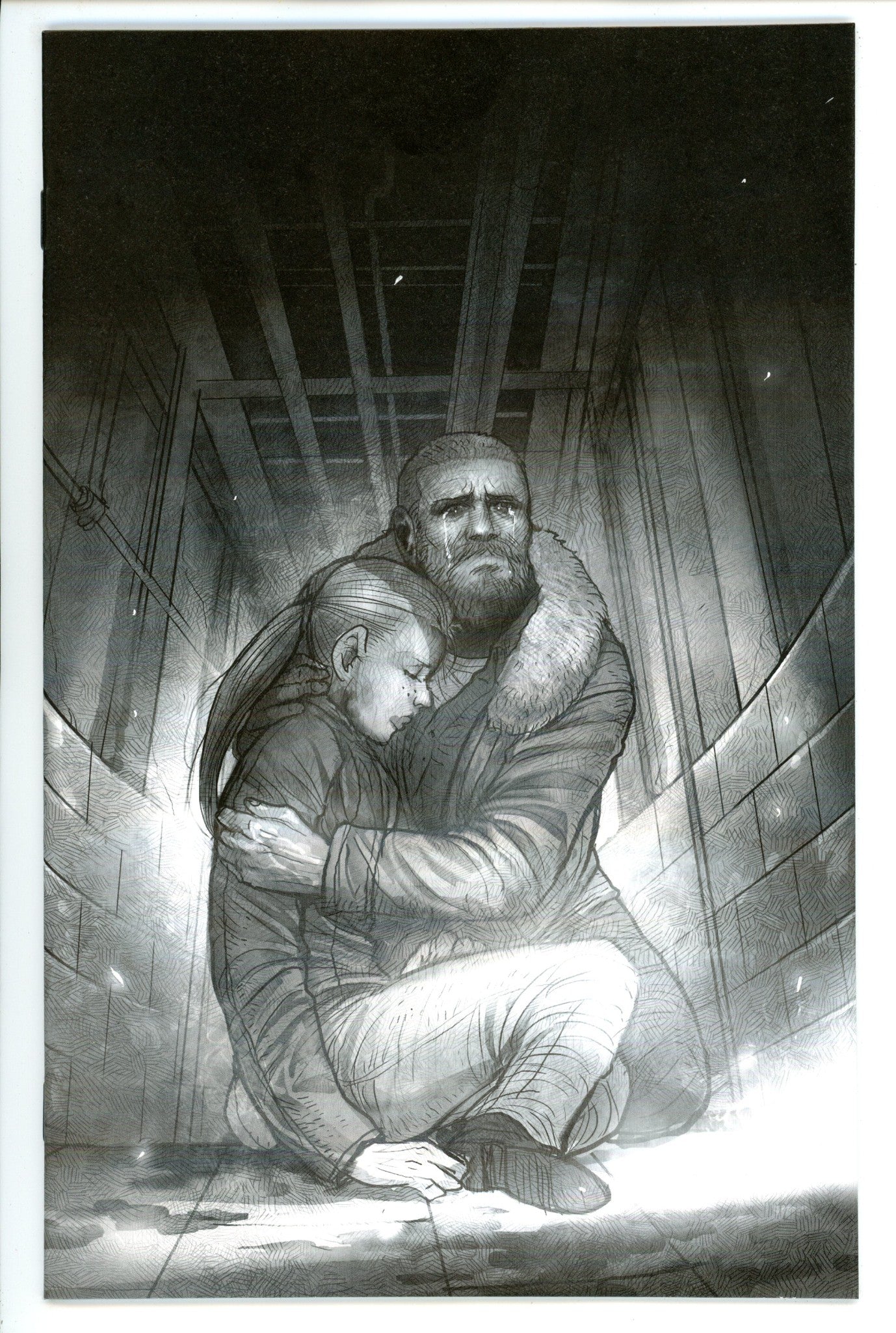 The Walking Dead #167 15th Anniversary [nn] High Grade (2018) Takeda B&W Virgin Variant 