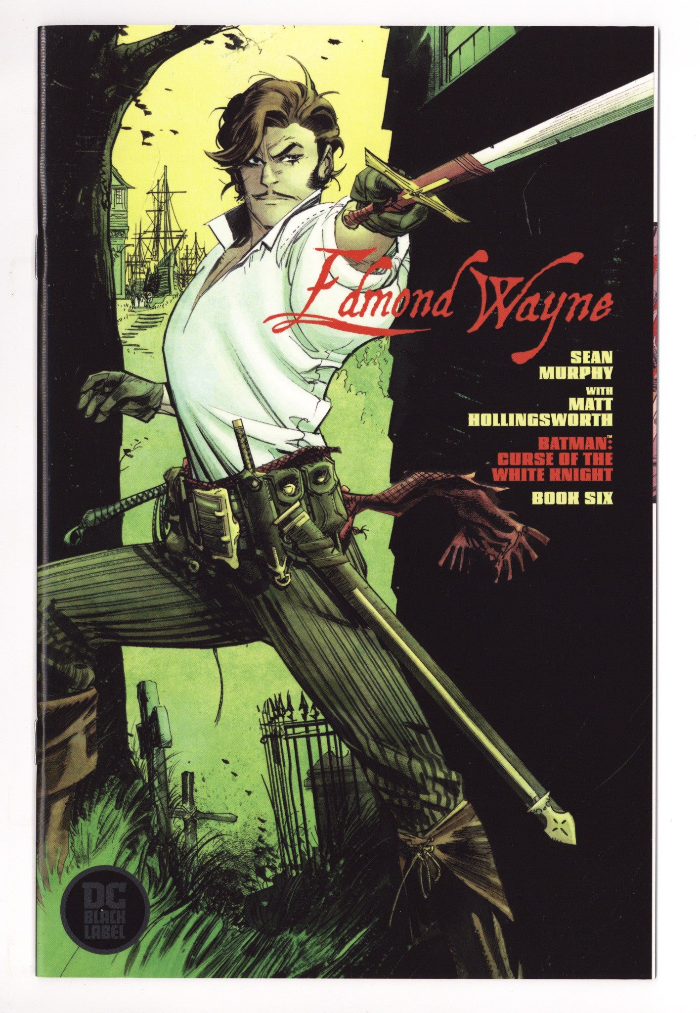 Batman: Curse of the White Knight 6 High Grade (2020) Murphy Variant 