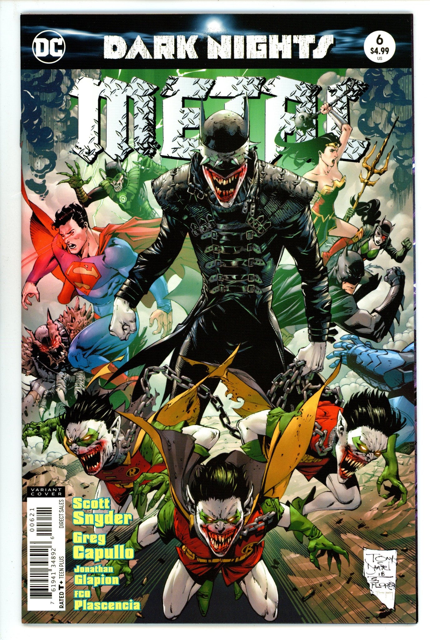 Dark Nights: Metal 6 High Grade (2018) Daniel Variant 