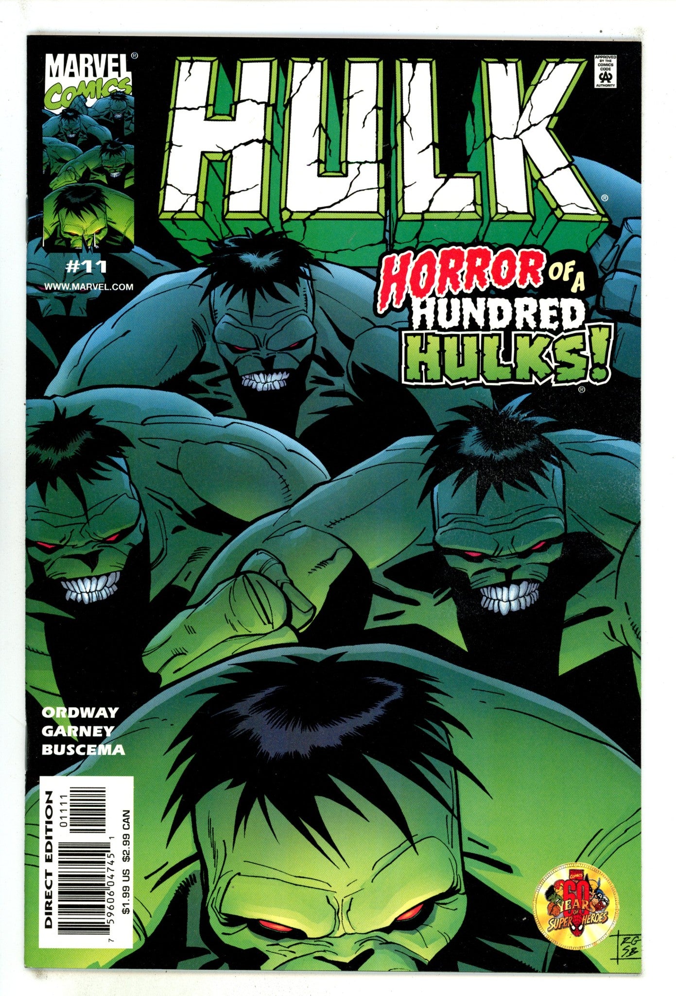Hulk Vol 2 11 High Grade (2000) 