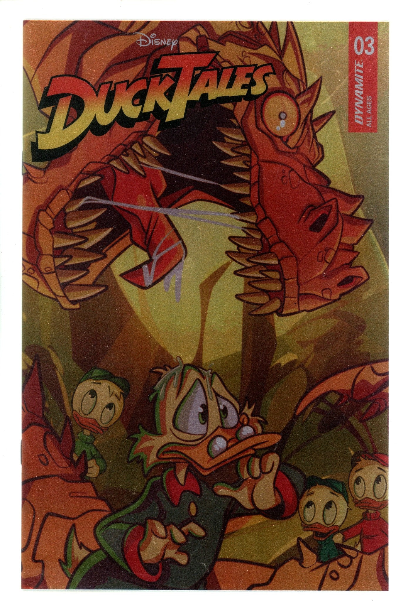 Ducktales 3 Tomaselli Foil Incentive Variant NM (2025)